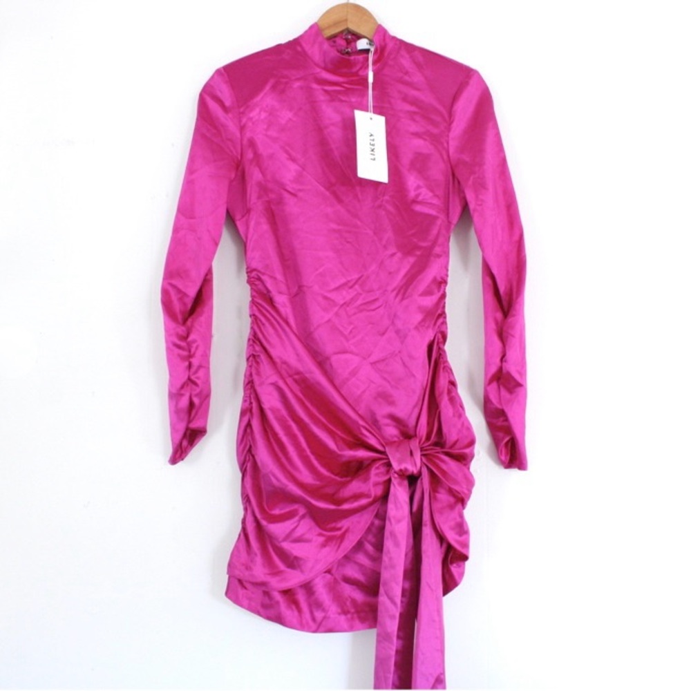 Likely Khalessi Magenta Dress